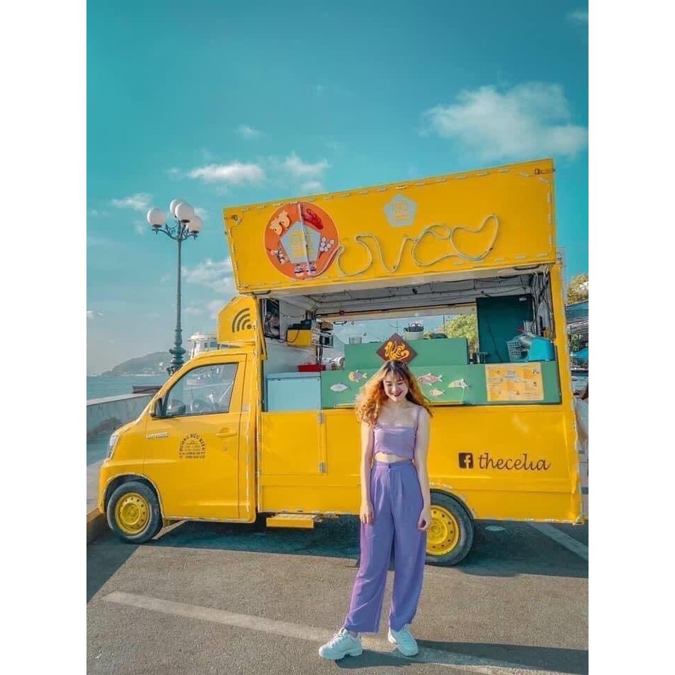 Quần Sớ Màu Tím Culottes đũi cạp cao khuy trắng dáng suông tây nữ - Quần baggy nữ SABI SHOP | BigBuy360 - bigbuy360.vn