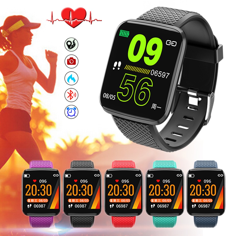 Đồng Hồ Thông Minh D13 Hỗ Trợ Theo Dõi Sức Khỏe Kèm Phụ Kiện Chất Lượng Cao