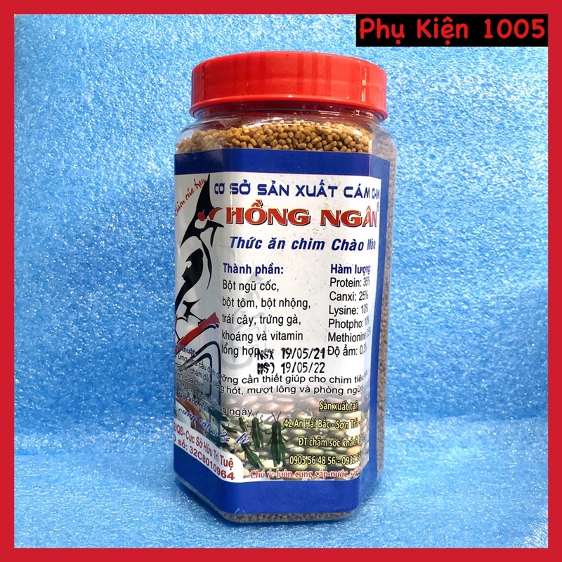 Cám chim Mào Hồng Ngân 500g