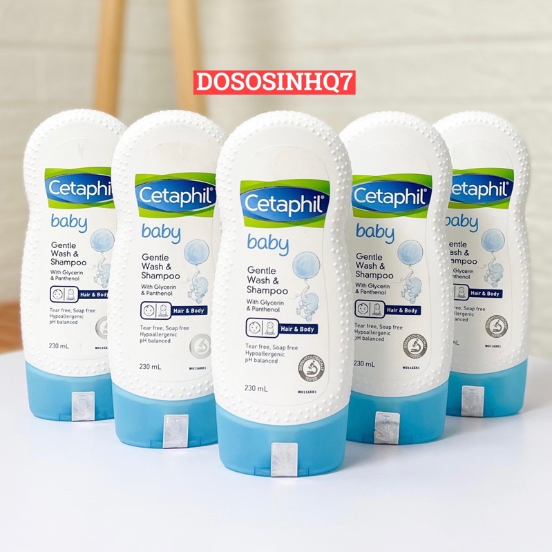 ️SỮA TẮM GỘI TOÀN THÂN CETAPHIL BABY