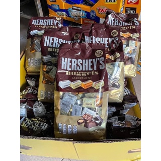 [ MẪU MƠI DATE 2024] KẸO SOCOLA MỸ 4 VỊ HERSHEY'S NUGGETS 145 viên