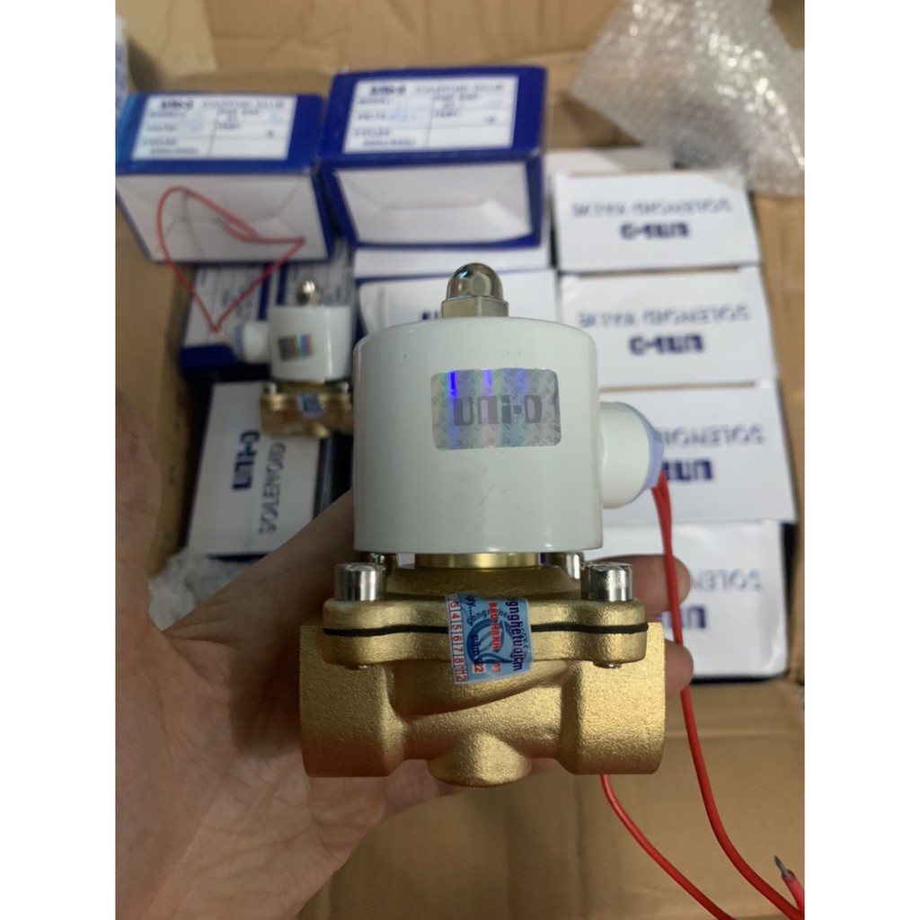 Van điện từ phi 21, phi 27,phi 34 thường đóng 220V van nước điều khiển bằng điện [LOẠI TỐT, BÁN CHẠY]