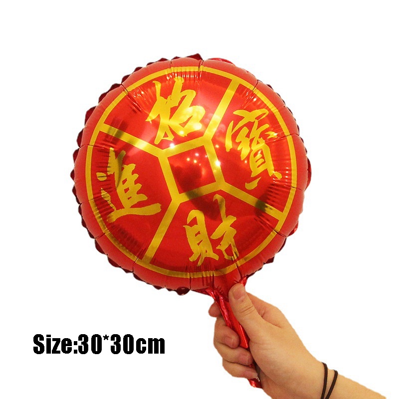 Bong bóng may mắn trang trí nhà cửa