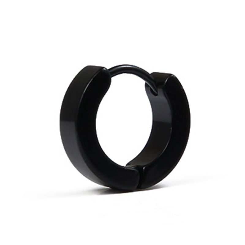 Khuyên tai bằng thép không gỉ và titan cá tính cho nam nữ