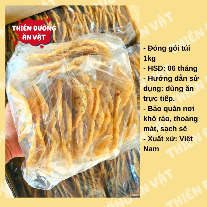 Combo 10 Cơm Cháy Chiên Mắm Ăn Vặt Cơm Cháy Mắm Hành Ngon Giòn Rụm Thiên Đường Ăn Vặt