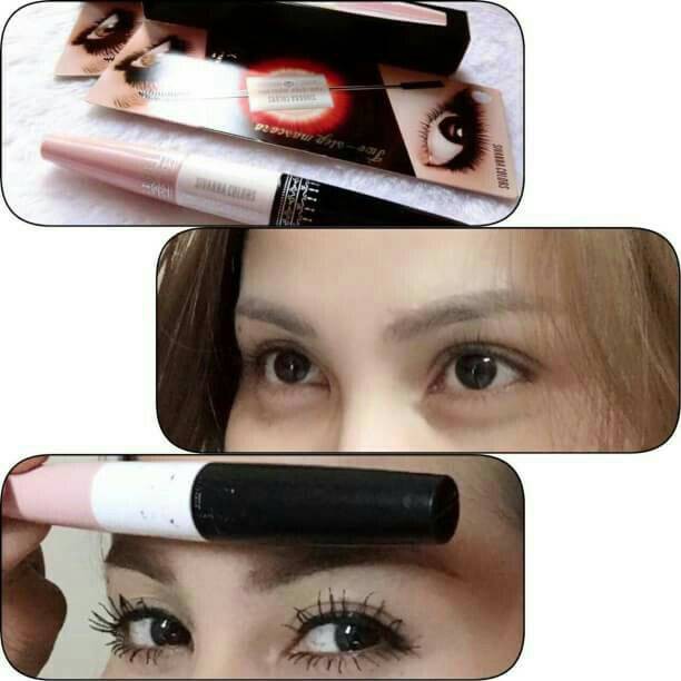 Mascara Chuốt Mi 2 Đầu Sivanna Colors Two-Step Bigeye Beauty Max Waterproof Lash Volume