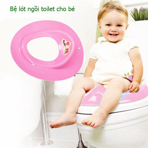 Miếng lót thu nhỏ bồn cầu cho bé tập đi vệ sinh an toàn/Nắp thu nhỏ bồn cầu cho bé