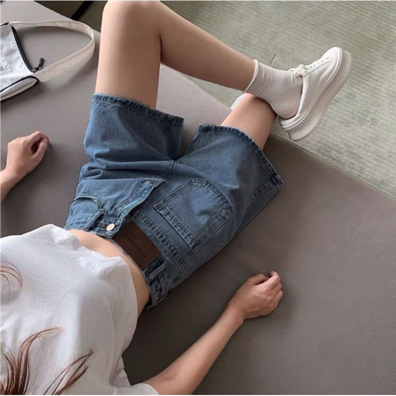 [ CAM KẾT CHẤT LƯỢNG ] QUẦN JEANS NỮ NGỐ KIỂU TÚI LỆCH - CHẤT QUẦN MỀM MẠI (có sẵn + đủ size)