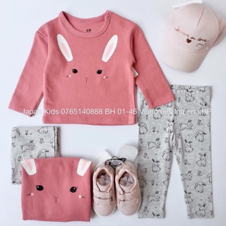 Set thỏ hm uk bé gái 2-3y