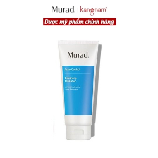 Combo 4 sản phẩm làm sạch, giảm sẹo, giảm mụn và chống nắng Murad 30 Day InvisiScar Acne Kit