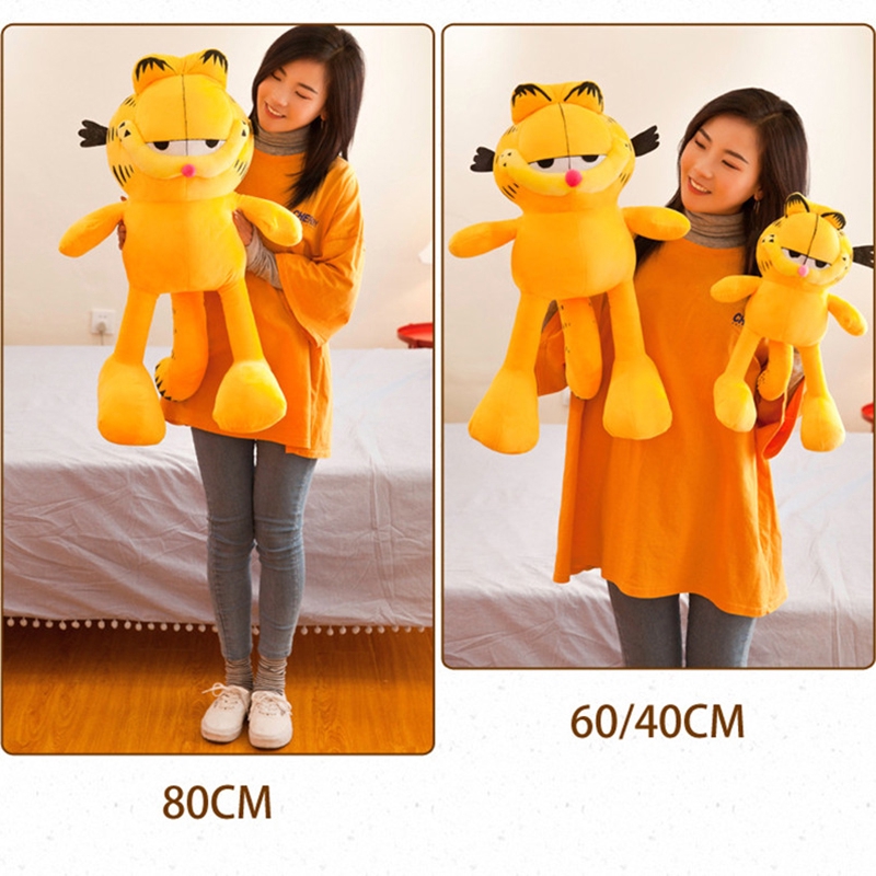 Đồ chơi nhồi bông Hình Mèo Garfield 40cm/60cm/80cm