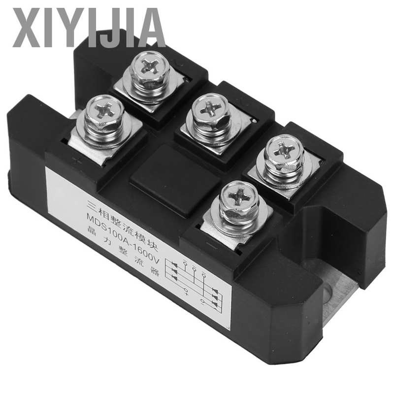 Bộ chỉnh lưu diode cầu 3 pha sóng đầy đủ MDS-100A 1600V 5 đầu