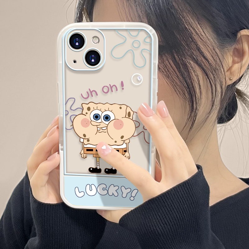 Ốp Điện Thoại Silicon Tpu Mềm Có Giá Đỡ Hình Thú Dễ Thương Cho Iphone 11 12 13 Pro MAX X XS XR MAX 7 8 Plus SE 2020 6 6S