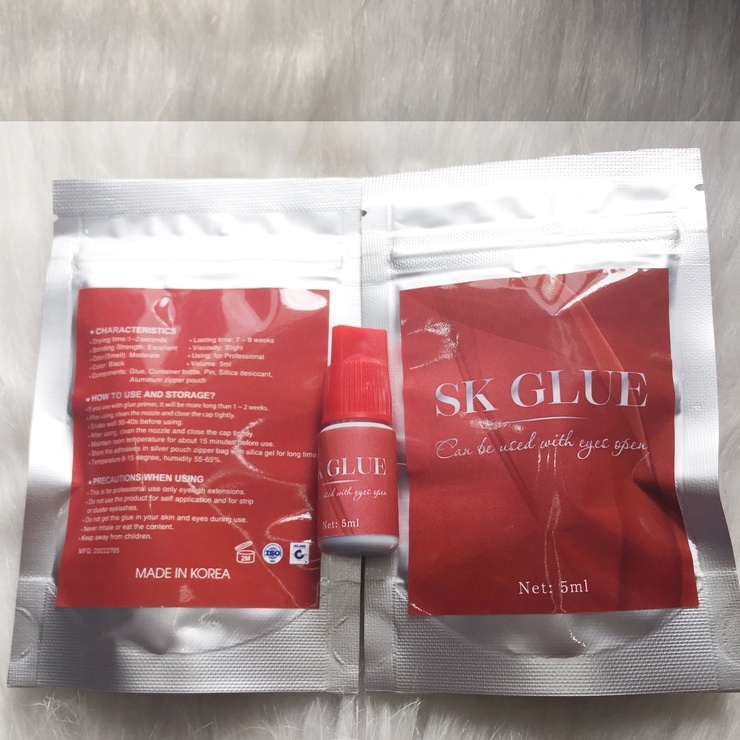 Keo Nối Mi KHÔNG CAY SK GLUE- Keo Không Cay - Dụng Cụ Nối Mi Thúy Hà