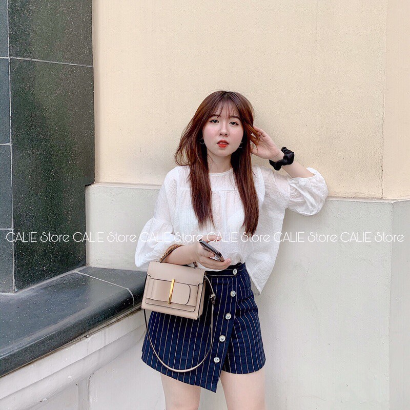 Áo Babydoll tay lửng CALIE STORE