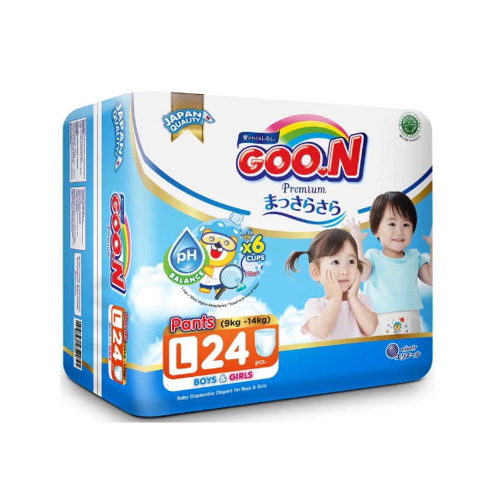 Goon Set 24 Quần Tã Lót Celan Cao Cấp Size L