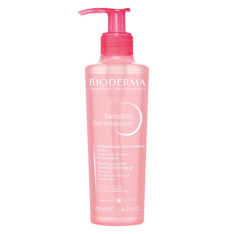 Gel Rửa Mặt Bioderma Tạo Bọt Cho Da Nhạy Cảm 200ml