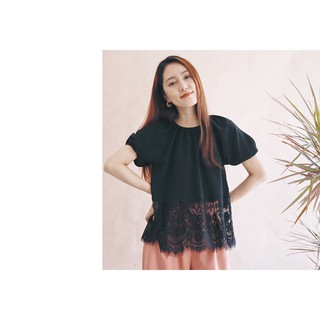 Chicka Chicka - Áo Sleeve lacy top