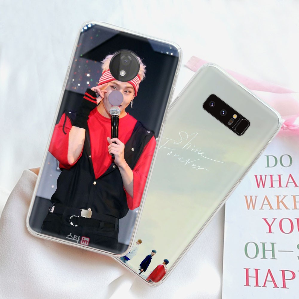 Ốp Điện Thoại Trong Suốt Hình Nhóm Nhạc Kpop Monsta X Ty110 Cho Motorola Moto G7 Plus G8 Power Lite G9 Play