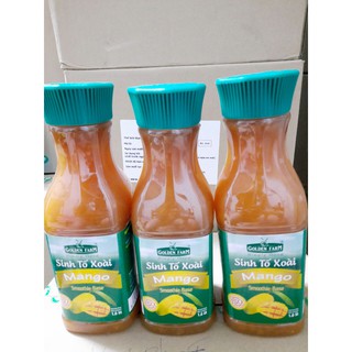 Sinh tố Xoài Golden Farm chai 1 lít