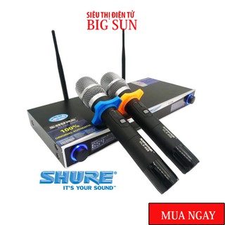 Micro karaoke Bluetooth không dây Shure ULX 888 + Tặng kèm 02 chống lăn bảo vệ micro cao cấp