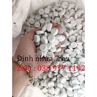 Chân đinh nhựa chống trầy loại dày 5mm,7mm,hàng nhựa dày ,Đinh nhựa đóng dưới chân bàn ghế có ma sát không bị trơn