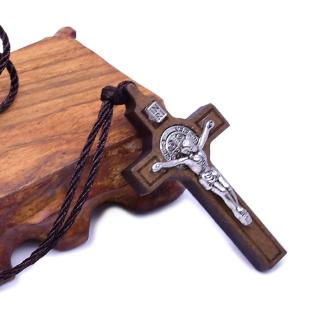 Vòng Cổ Mặt Hình Thánh Giá Bằng Gỗ Thời Trang Cho Nam Và Nữ