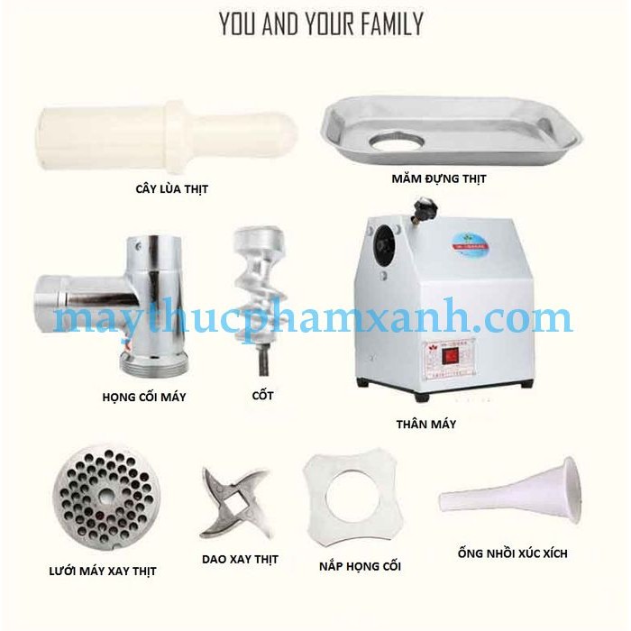 Máy Xay Thịt MK12 dùng trong gia đình
