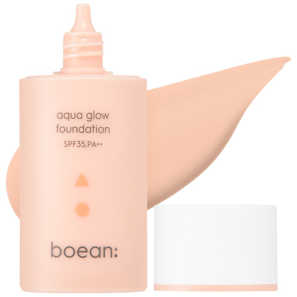 Phấn Nước Boean Aqua Glow Foundation SPF35PA++ Y03 Ivory (HSD: 13/04/2023)