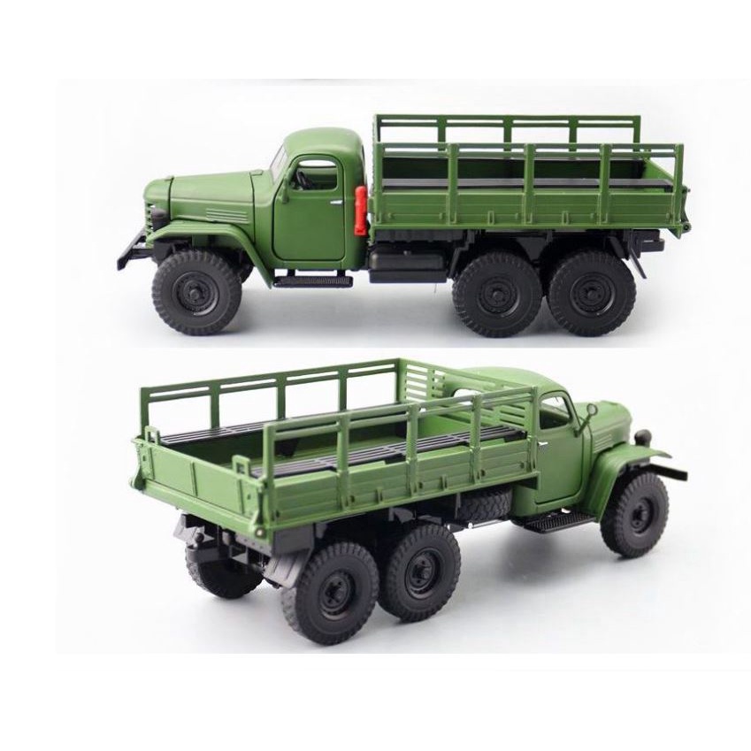 Mô hình xe tải quân sự trường sơn CA-30 1:32 kim loại ô tô đồ chơi trẻ em Jiefang CA30 oto vận tải giải phóng trưng bày