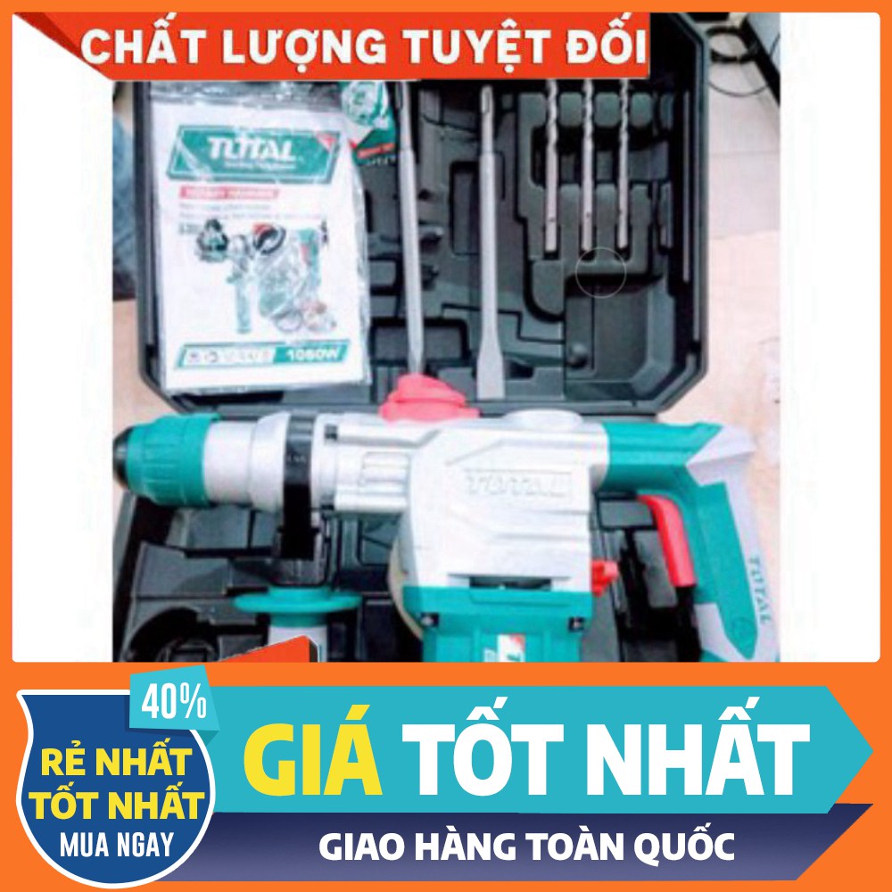 28mm Máy khoan búa xoay 1050W TOTAL TH110286 [bảo hành chính hãng]