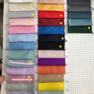 Vải tafeta bóng đủ màu ib