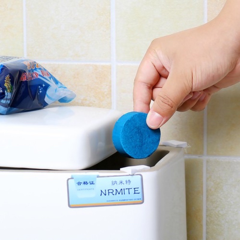 [HCM] Bịch 10 viên thả tẩy bồn cầu