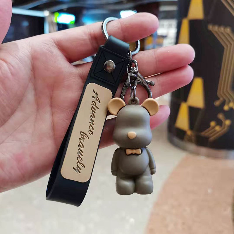 [𝑮𝒊𝒂́ 𝒓𝒆̉ 𝒏𝒉𝒂̂́𝒕] -  Móc Khóa gấu Bearbrick Hàn quốc - Hàng Cao Cấp (Ảnh thật)