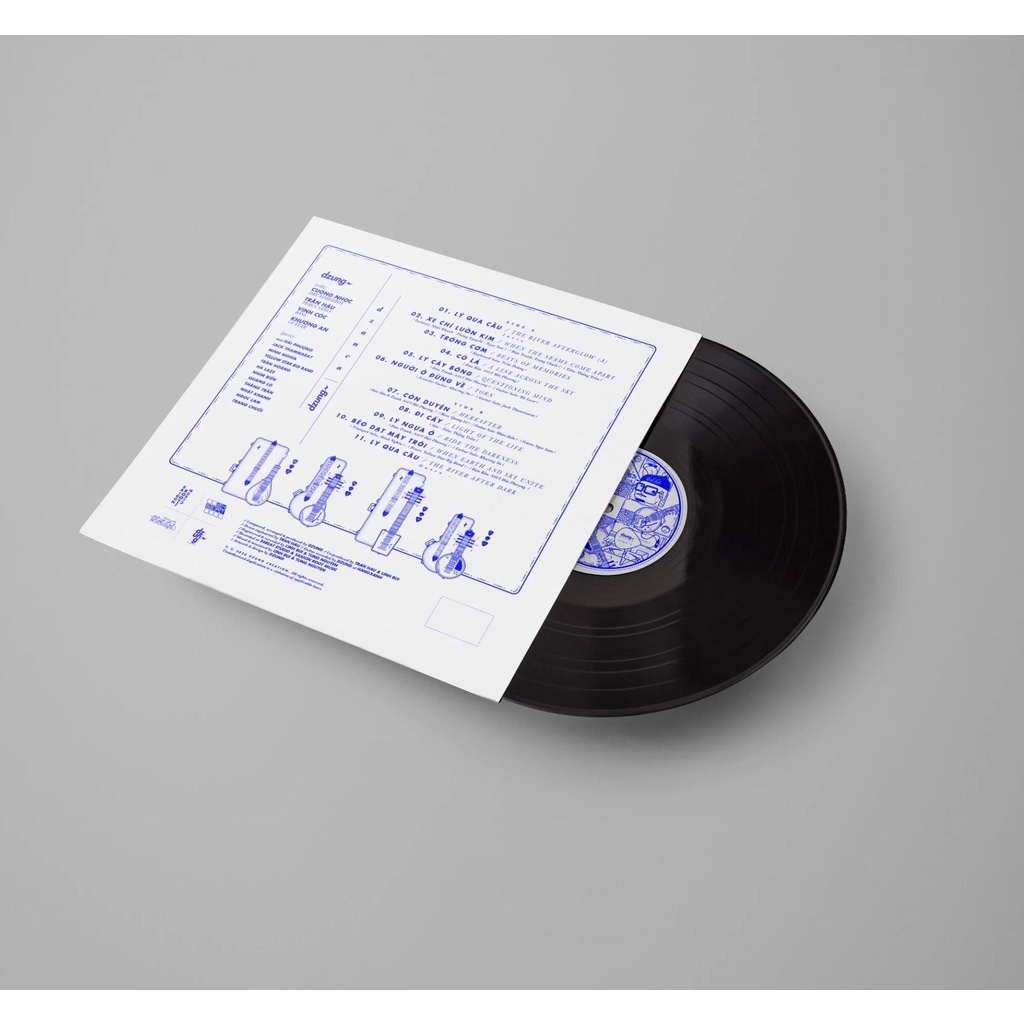 Đĩa Than  Album Dzanca - Dzung