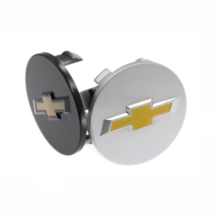 Logo chụp mâm, ốp lazang vành bánh xe ô tô. Dùng cho xe Chevrolet có đường kính lỗ lắp 58mm