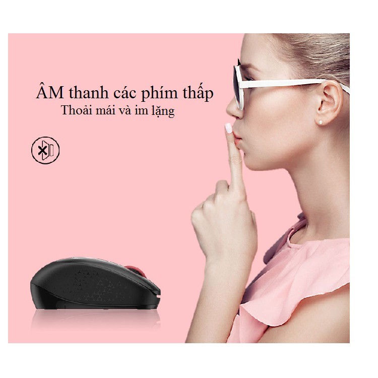 Chuột không dây❤️FREESHIP❤️Chuột bluetooth - Chuột máy tính mini dành cho văn phòng i361 Fode