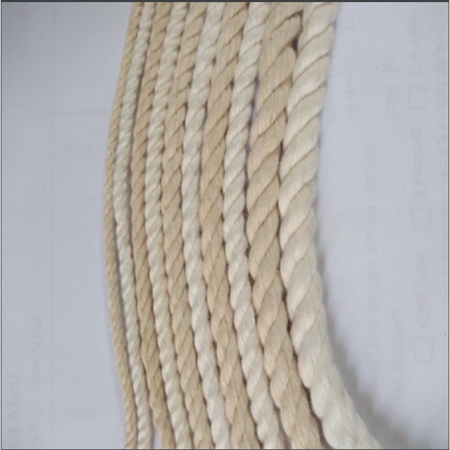 Dây thừng macrame se cotton, dây thừng trang trí