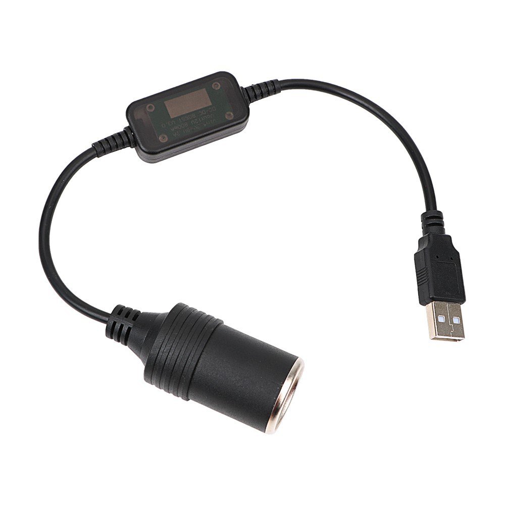 1 Ổ Cắm Tẩu Sạc Usb 5v - 12v Chất Lượng Cao Cho Xe Hơi