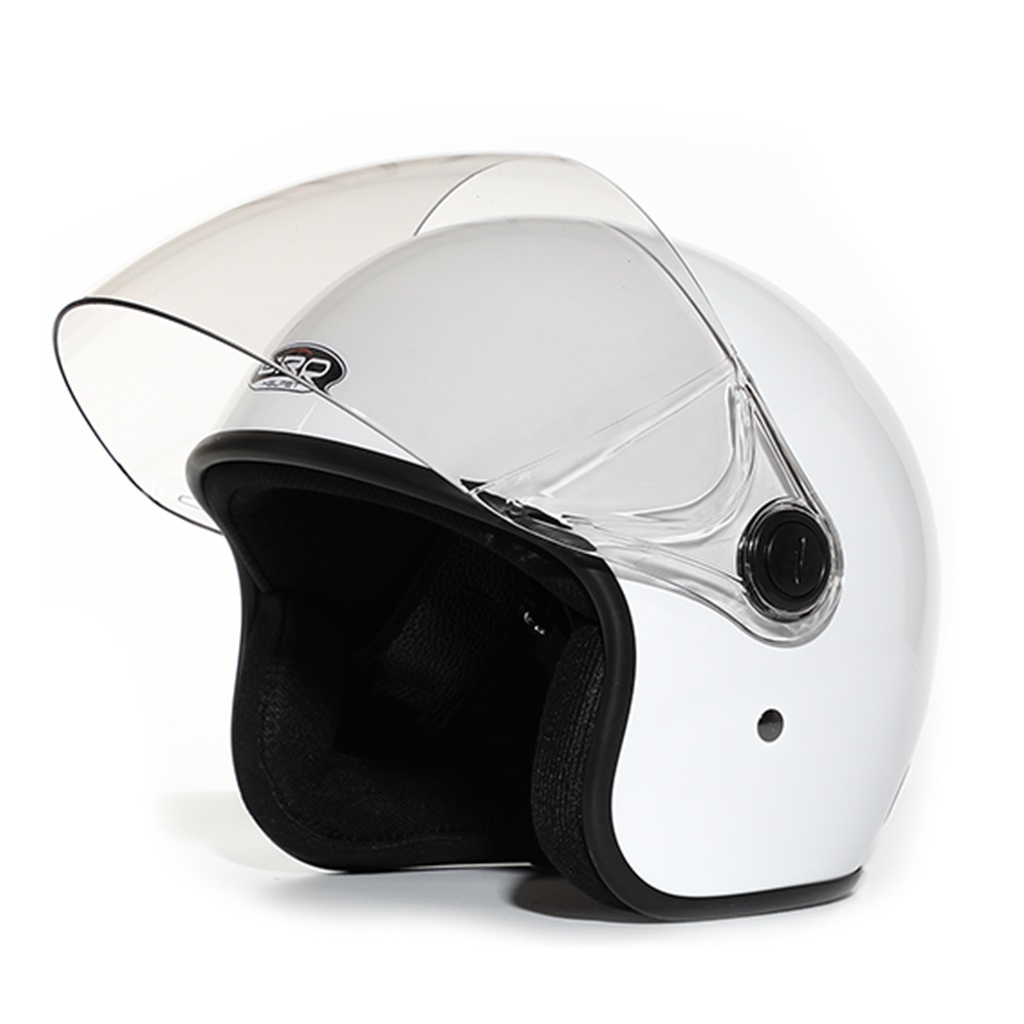 Mũ bảo hiểm 3/4 GRO HELMET chụp tai có kính dài 818kd chính hãng bảo hành 12 tháng size 53-56cm