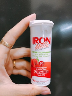 Viên ngậm sắt iron melts