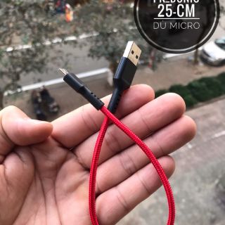 Cáp dù chân micro dài 25cm
