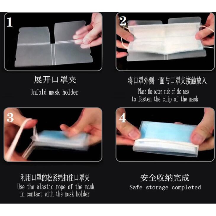 (Hàng Mới Về) Kẹp Khẩu Trang Chống Bụi Có Thể Tái Sử Dụng Tiện Lợi Ốp | BigBuy360 - bigbuy360.vn