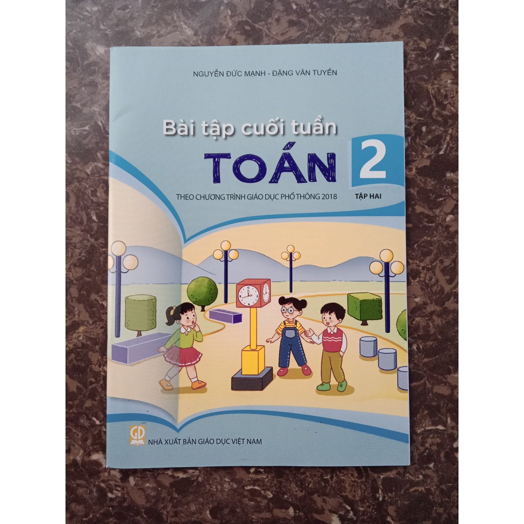 Sách - Combo Bài Tập Cuối Tuần Toán Lớp 2