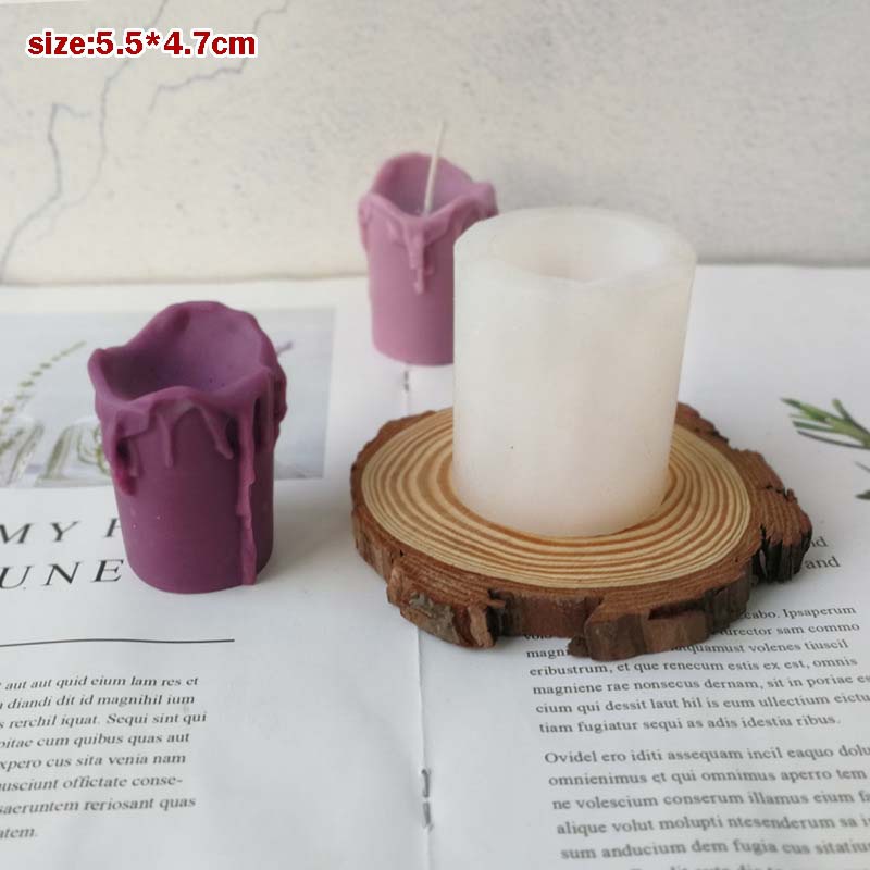 Khuôn Làm Nến Thơm Handmade Bằng Silicone Chất Lượng Cao