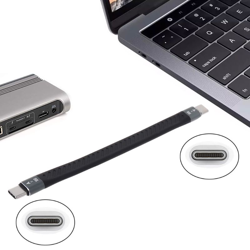 Cáp Sạc Nhanh USB C 10 40Gbps Chất Lượng Cao