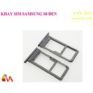 Khay sim samsung s8 màu đen