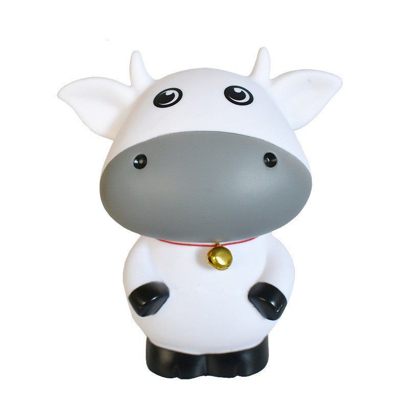 Ống heo nhựa tiết kiệm hình còn trâu 18x15cm siêu dễ thương