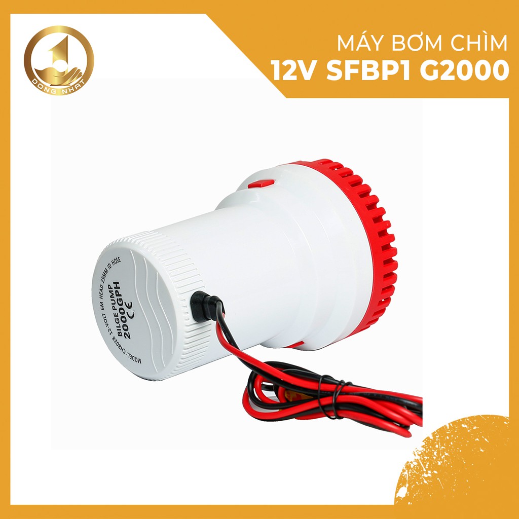 [TUẦN LỄ VÀNG][giảm ngay 5% khi nhập mã]Máy bơm chìm 12V SFBP1 G2000,hỗ trợ kỷ thuật trọn đời