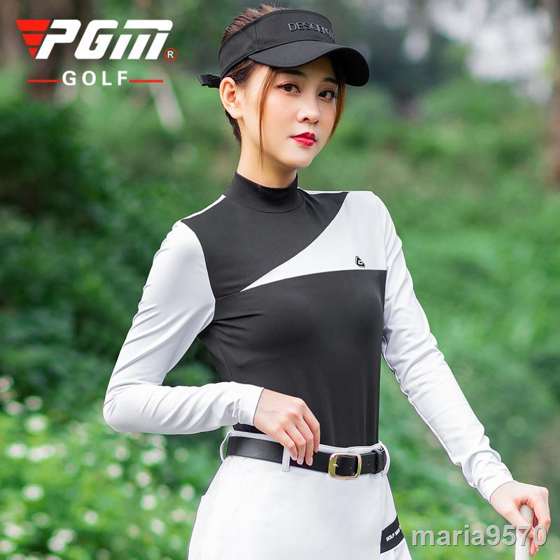 Bộ Đồ Đánh Golf Pgm 2021 Mỏng Thời Trang Xuân Hè Mới Phong Cách Hàn Quốc Cho Nữ